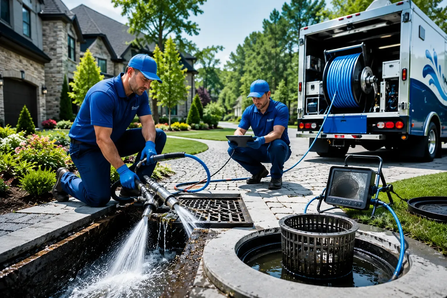 Local outdoor drain cleaning professionals in Pennock, MN